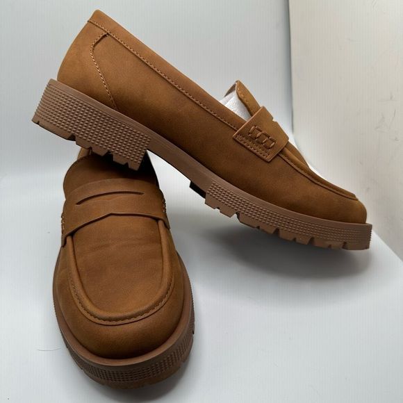 CUSHIONAIRE Women's Slip on Loafer +Memory Foam 10 WHISKEY - Picture 6 of 7